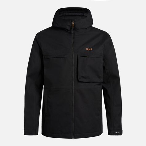 Chaqueta Hombre Citizen Warm B-Dry Hoody Negro Lippi I25-7