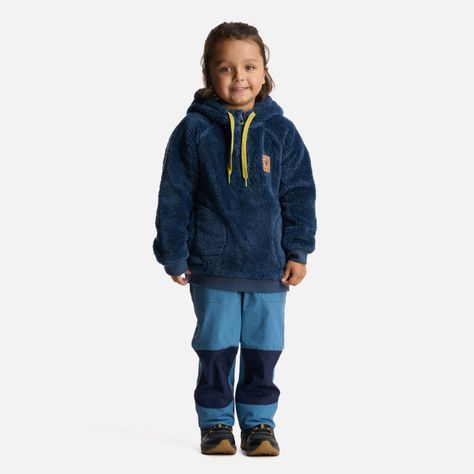 Poleron Niño Mini Cangur-oso Azul Oscuro Haka Honu-5