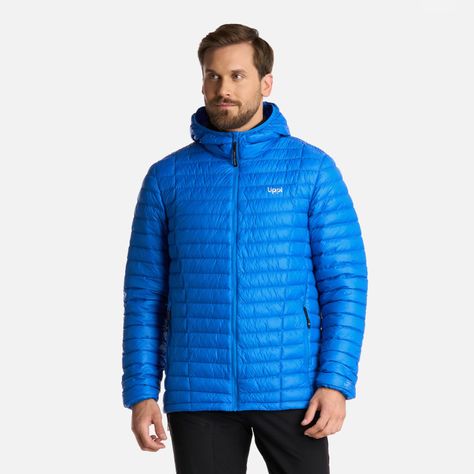 Chaqueta Hombre Peak Down Hoody Jacket Azulino Lippi I25-0