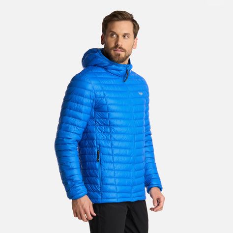 Chaqueta Hombre Peak Down Hoody Jacket Azulino Lippi I25-1