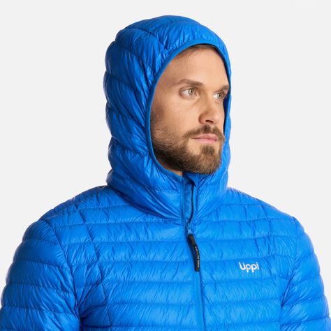 Chaqueta Hombre Peak Down Hoody Jacket Azulino Lippi I25-3