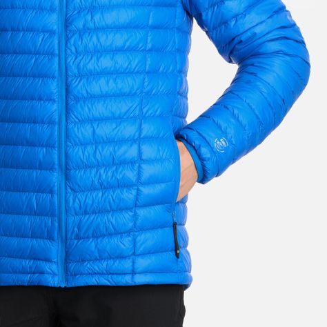 Chaqueta Hombre Peak Down Hoody Jacket Azulino Lippi I25-4