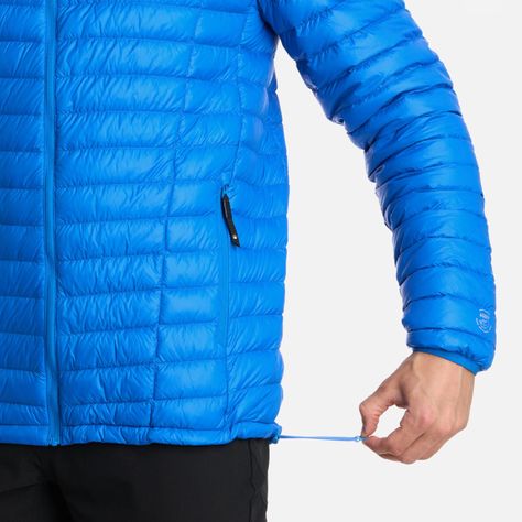 Chaqueta Hombre Peak Down Hoody Jacket Azulino Lippi I25-5