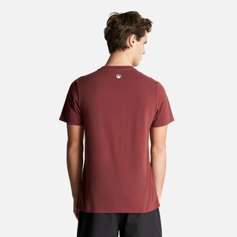 Polera Hombre Classic Piolet T-Shirt Vino Lippi-4