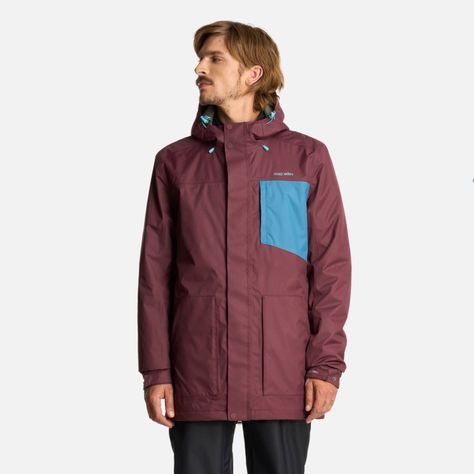 Chaqueta Hombre Terranova Burdeo Haka Honu I25-0
