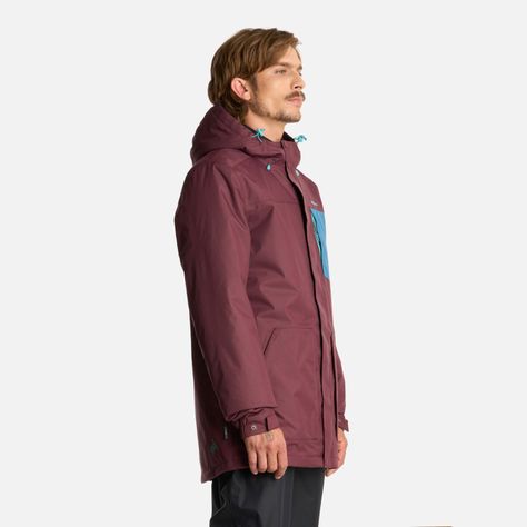Chaqueta Hombre Terranova Burdeo Haka Honu I25-1