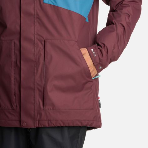 Chaqueta Hombre Terranova Burdeo Haka Honu I25-4