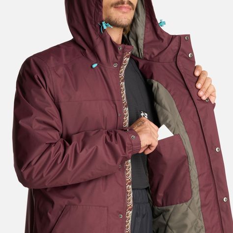 Chaqueta Hombre Terranova Burdeo Haka Honu I25-7