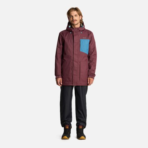 Chaqueta Hombre Terranova Burdeo Haka Honu I25-8