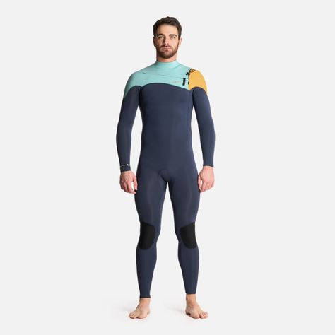 Traje de Surf Hombre Araucaria 4 Azul Haka Honu-0
