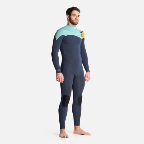 Traje de Surf Hombre Araucaria 4 Azul Haka Honu-1