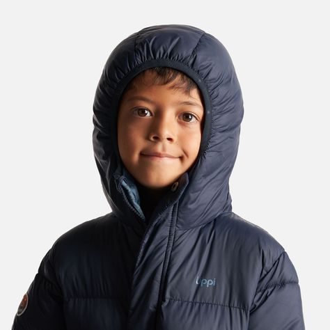 Chaqueta Niño All Winter Steam-Pro Hoody Jacket Azul Marino Lippi I23-4