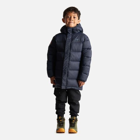 Chaqueta Niño All Winter Steam-Pro Hoody Jacket Azul Marino Lippi I23-6