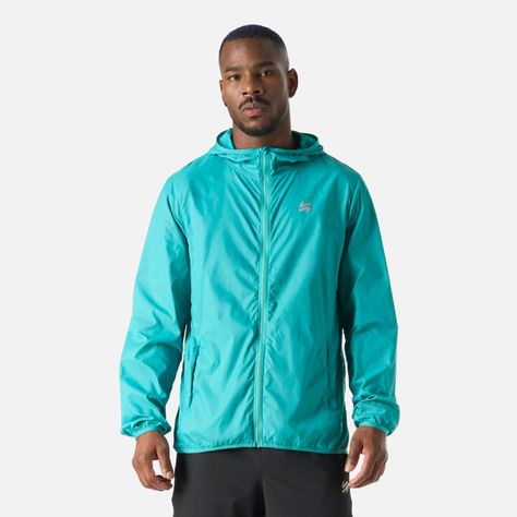 Chaqueta Hombre Built To Move Windbreaker Turquesa Vulcano-0