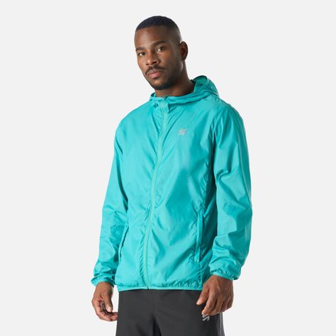 Chaqueta Hombre Built To Move Windbreaker Turquesa Vulcano-1