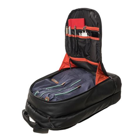Mochila Unisex Travel Fox BackPack 20L Negro Lippi-4