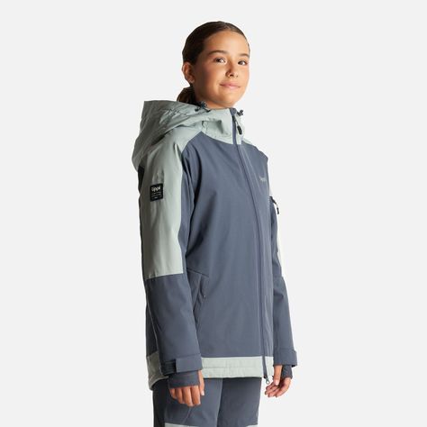 Chaqueta Teen Girl Sierra Nevada B-Dry Light Jacket Azul Noche/Jade Lippi-2