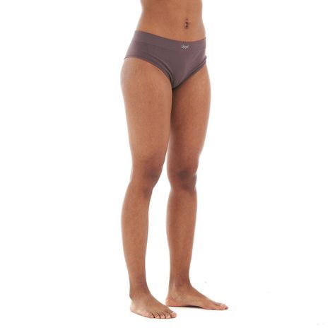 Ropa Interior Mujer Pack Skintec Sport Hip Hugger Grafito y Malva Lippi-2