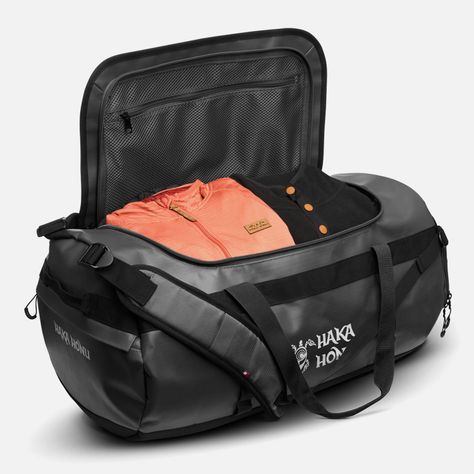 Bolso Duffle 50L Negro Haka Honu I25-3