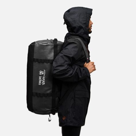 Bolso Duffle 50L Negro Haka Honu I25-5