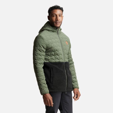 Chaqueta Hombre Noes-Ni Verde oscuro/Negro Haka Honu-1