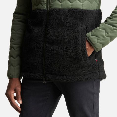 Chaqueta Hombre Noes-Ni Verde oscuro/Negro Haka Honu-4