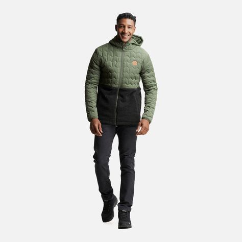 Chaqueta Hombre Noes-Ni Verde oscuro/Negro Haka Honu-6