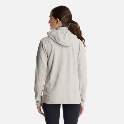 Polerón Teen Girl Mild Nano-F 14 Zip Hoody Gris Claro Lippi-2