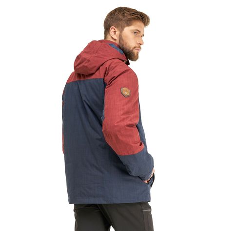 Chaqueta Hombre Nalca Fusion-3 Hoody Jacket Azul Marino / Terracota Lippi-2