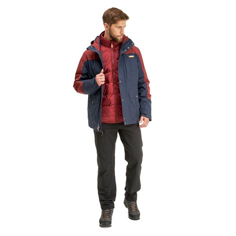 Chaqueta Hombre Nalca Fusion-3 Hoody Jacket Azul Marino / Terracota Lippi-8