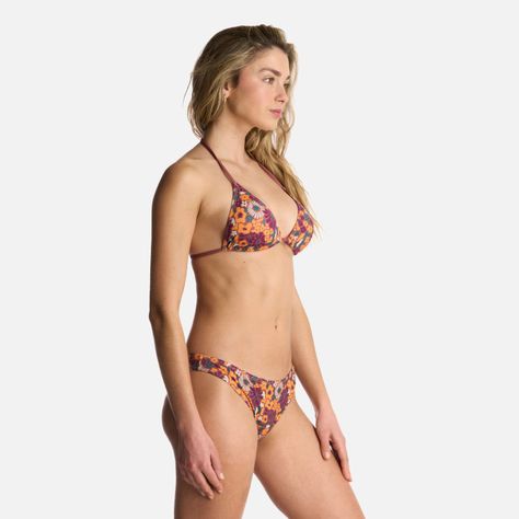 Traje de baño Mujer Clasico Print Terracota Haka Honu-1