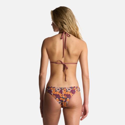Traje de baño Mujer Clasico Print Terracota Haka Honu-2