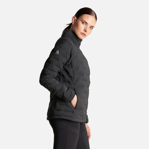Chaqueta Mujer Ultimate Stretch Down Jacket Negro Lippi I23-3