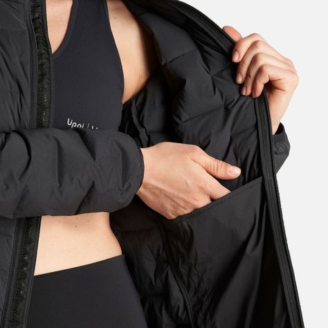 Chaqueta Mujer Ultimate Stretch Down Jacket Negro Lippi I23-6