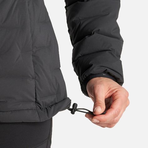 Chaqueta Mujer Ultimate Stretch Down Jacket Negro Lippi I23-7
