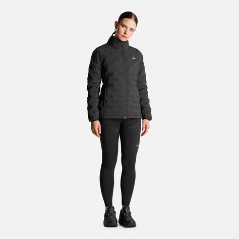 Chaqueta Mujer Ultimate Stretch Down Jacket Negro Lippi I23-8