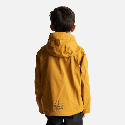 Chaqueta Niño Blizzard B-Dry Hoody Jacket Mostaza Lippi I23-3