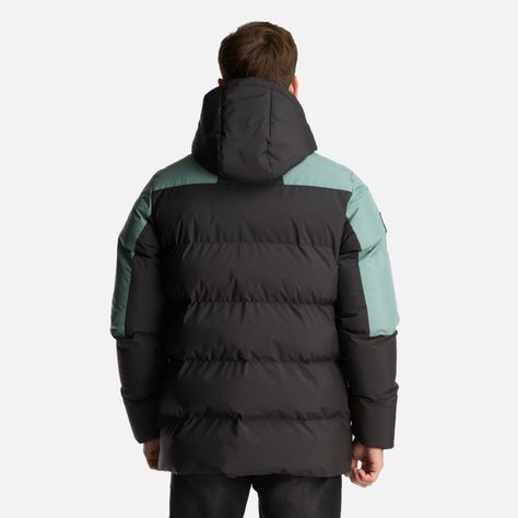 Chaqueta Hombre Long And Warm Steam Pro Hoody Jacket Jade Oscuro Lippi-4