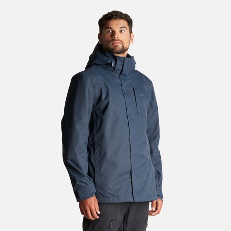 Chaqueta Hombre Tres Cruces Fusion-3 Hoody Jacket Azul Noche Lippi-2