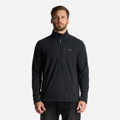 Chaqueta Hombre Paicavi Therm-Pro 14 Zip Jacket Negro Lippi I24-1