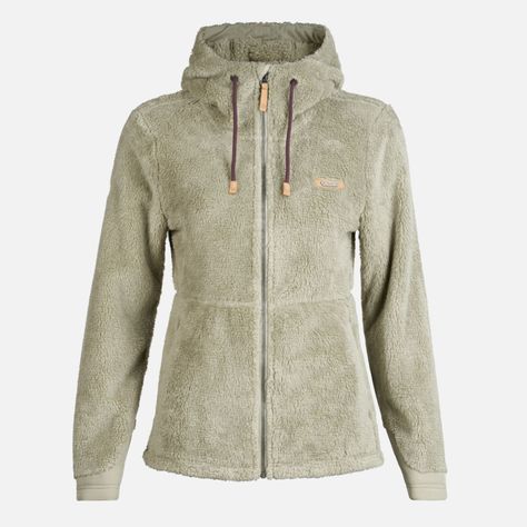 Chaqueta Mujer Bear Shaggy-Pro Hoody Jacket Verde Grisaceo Lippi-0