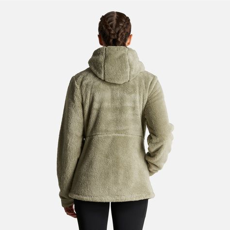 Chaqueta Mujer Bear Shaggy-Pro Hoody Jacket Verde Grisaceo Lippi-3