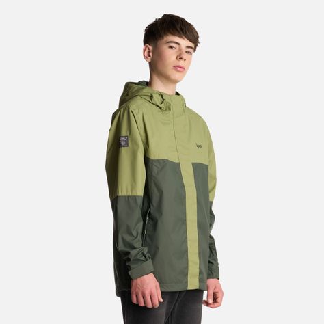 Chaqueta Teen Boy Blizzard B-Dry Hoody Jacket Verde Lippi-1