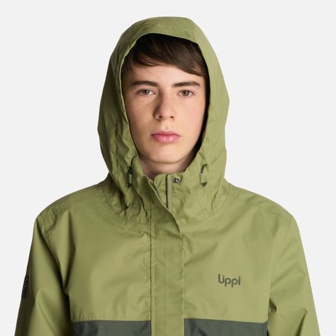 Chaqueta Teen Boy Blizzard B-Dry Hoody Jacket Verde Lippi-3