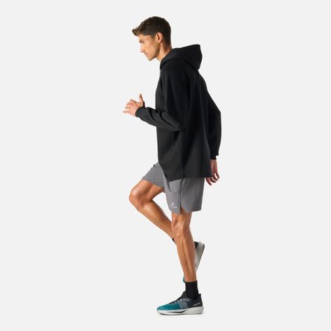 Polerón Hombre Tempo Sweatshirt Hoody Negro Vulcano-2