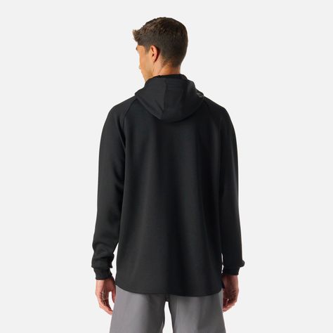 Polerón Hombre Tempo Sweatshirt Hoody Negro Vulcano-3