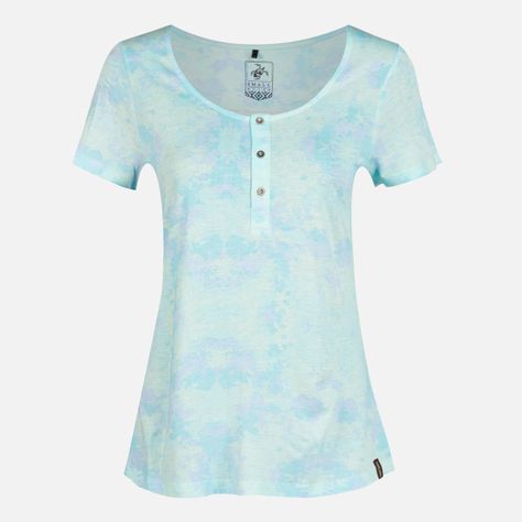 Polera Mujer Mamboo Celeste Haka Honu-0