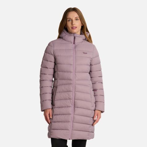 Chaqueta Mujer Warm Day Steam-pro Hoody Malva Lippi I25-0