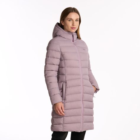 Chaqueta Mujer Warm Day Steam-pro Hoody Malva Lippi I25-1