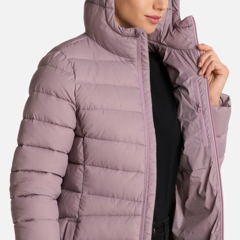 Chaqueta Mujer Warm Day Steam-pro Hoody Malva Lippi I25-5